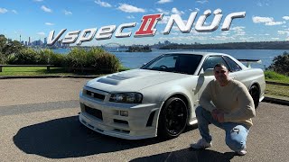Nissan Skyline R34 GTR Vspec II NUR NISMO Factory Upgrade Review