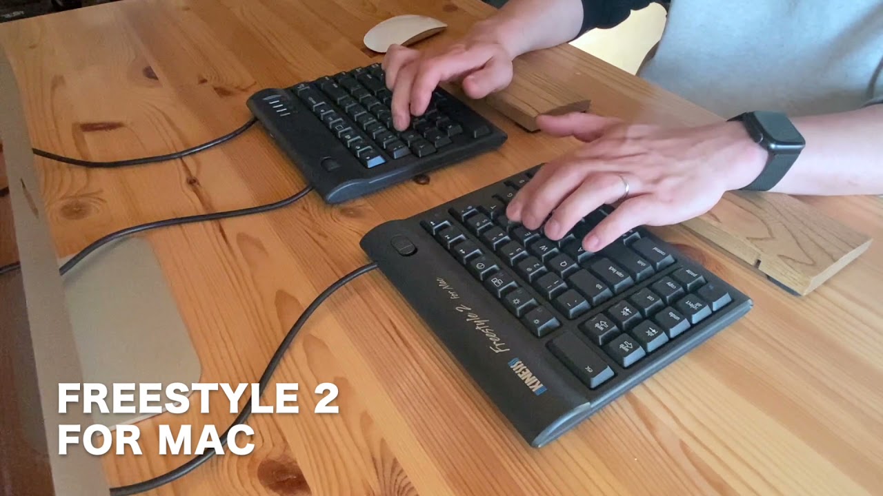 Kinesis freestyle2 for Mac メンブレンキーボード Typing sound 分離 