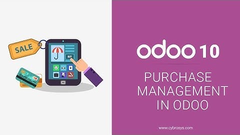 Purchase Management in Odoo