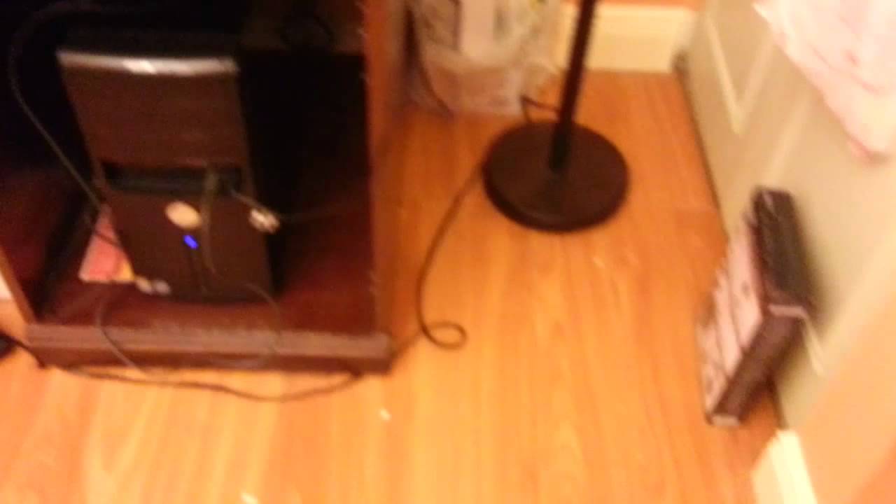 Compact Fluorescent Lamp Explodes