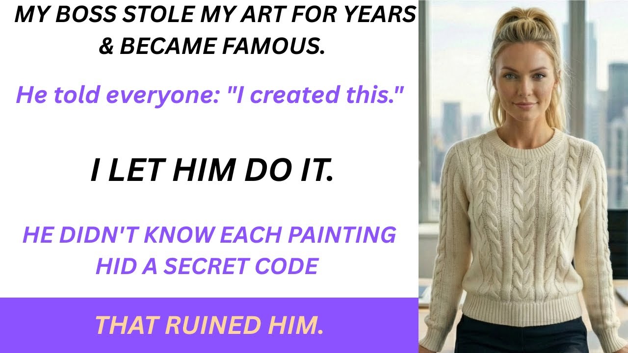 My Boss Stole My Art For Years, Not Knowing I Hid A Secret Message