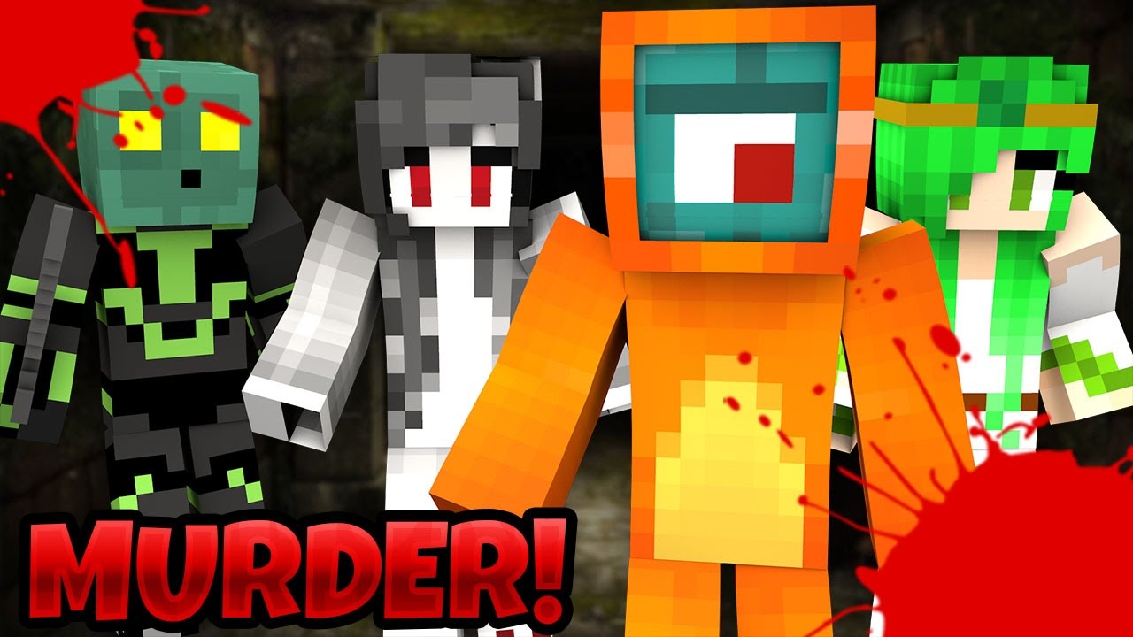 HALLOWEEN COSTUMES! | Minecraft Murder Mystery w/ Friends!