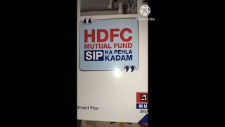 HDFC Mutual Fund || Welcome Kit || sip mutualfund sahihai