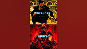 Sikandar Vs Pushpa 2 🥵💥 Box Office Collection 🔥#sikandar #pushpa2 #salmankhan #alluarjun #shorts