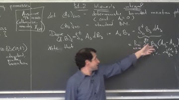 NCCR SwissMAP - Brownian motion and stochastic calculus (1/2)