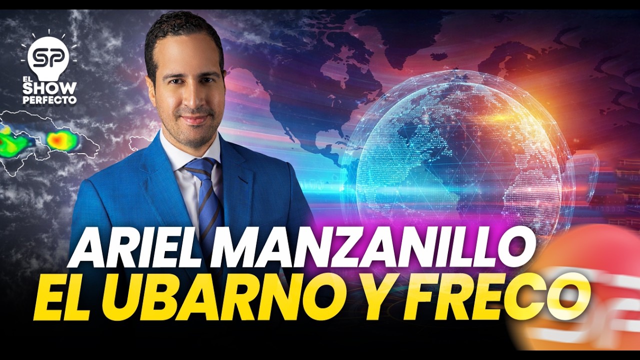 Ariel Manzanillo El ubarno y freco del informe del tiempo , una chercha full ! Y dice una bien dura