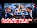 "Cannot Defend Ourselves To Death!" Bibi &amp; Smotrich Clash As Hezbollah Drones Bleed IDF | VERTEX