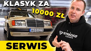 Naprawiamy Mercedesa W124. Ile kosztował PIERWSZY SERWIS?