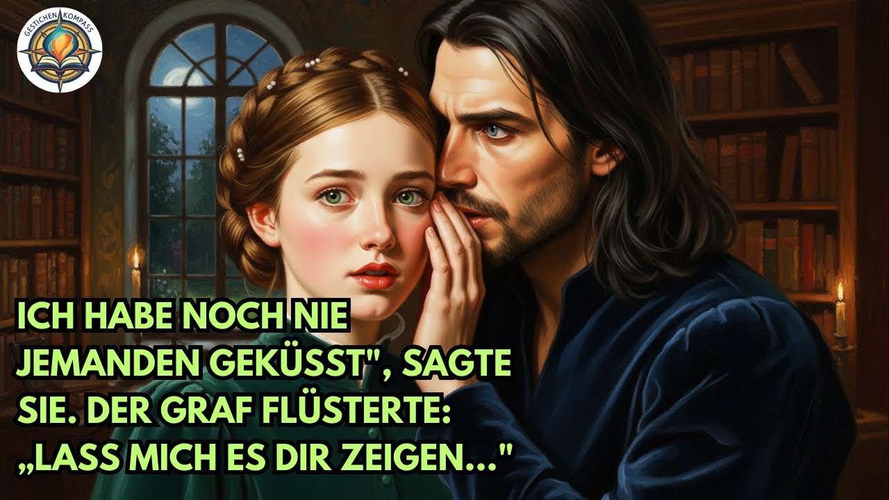 „Ich habe noch nie jemanden geküsst“, sagte sie  Der Graf flüsterte： „Lass mich es dir zeigen…“