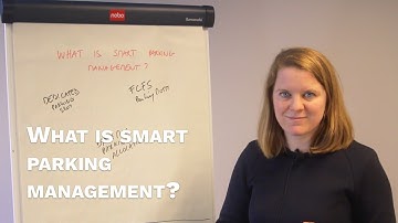 What is smart parking management?