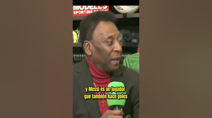 PELÉ ELIGE ENTRE MESSI Y CR7 😮 !!!