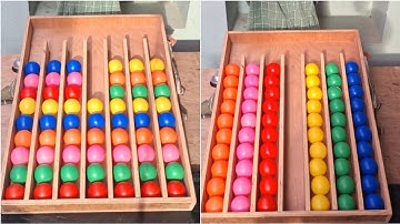 Puzzle sort ball game solve challenge really fast and smart || LKR Food Challenge