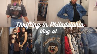 Pre-Covid Vintage Thrifting in Philadelphia | Vlog #1 by ema 327 views 3 years ago 10 minutes, 58 seconds