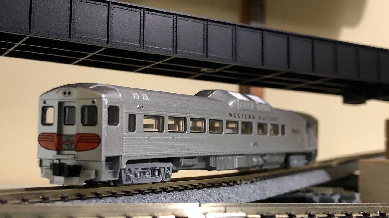 Kato Rdc Western Pacific RDC #376 | Kato N scale locomotive review - YouTube