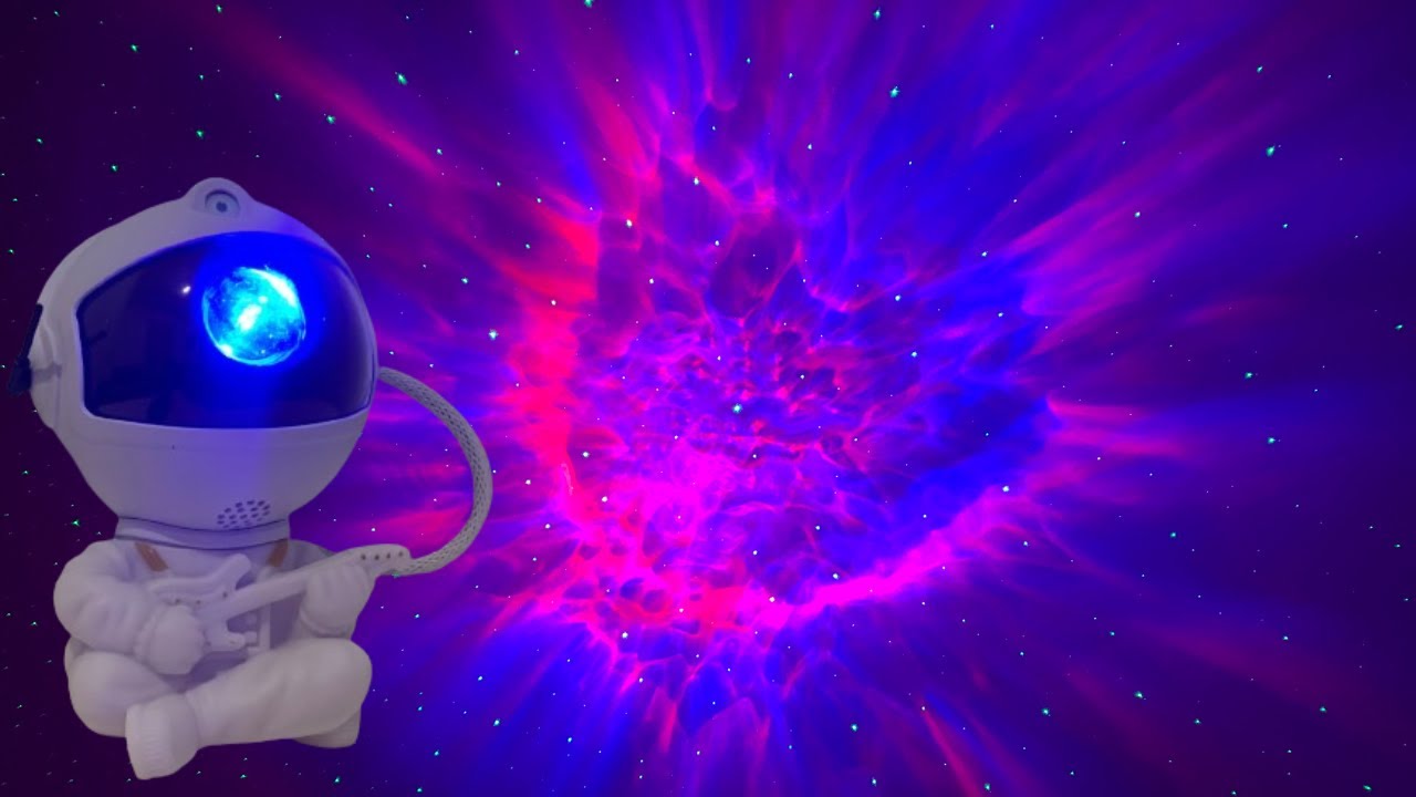 Astronaut Nebula Projector Unboxing: Explore All Features in this Cosmic Adventure!