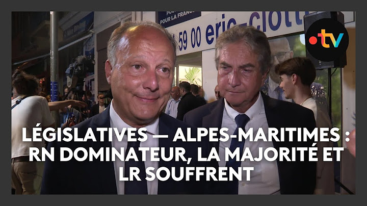 Législatives 2024 dans les Alpes-Maritimes : RN dominateur, la majorité et LR souffrent
