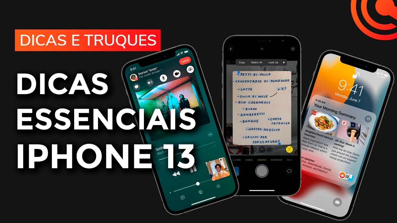 Dicas e truques essenciais para o iPhone 13, 13 Pro e 13 Pro Max