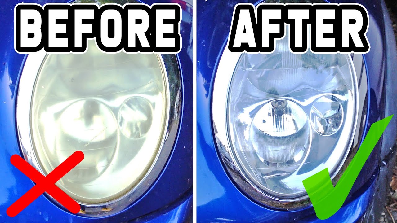 Headlight polish on my dad's Mini : r/AutoDetailing