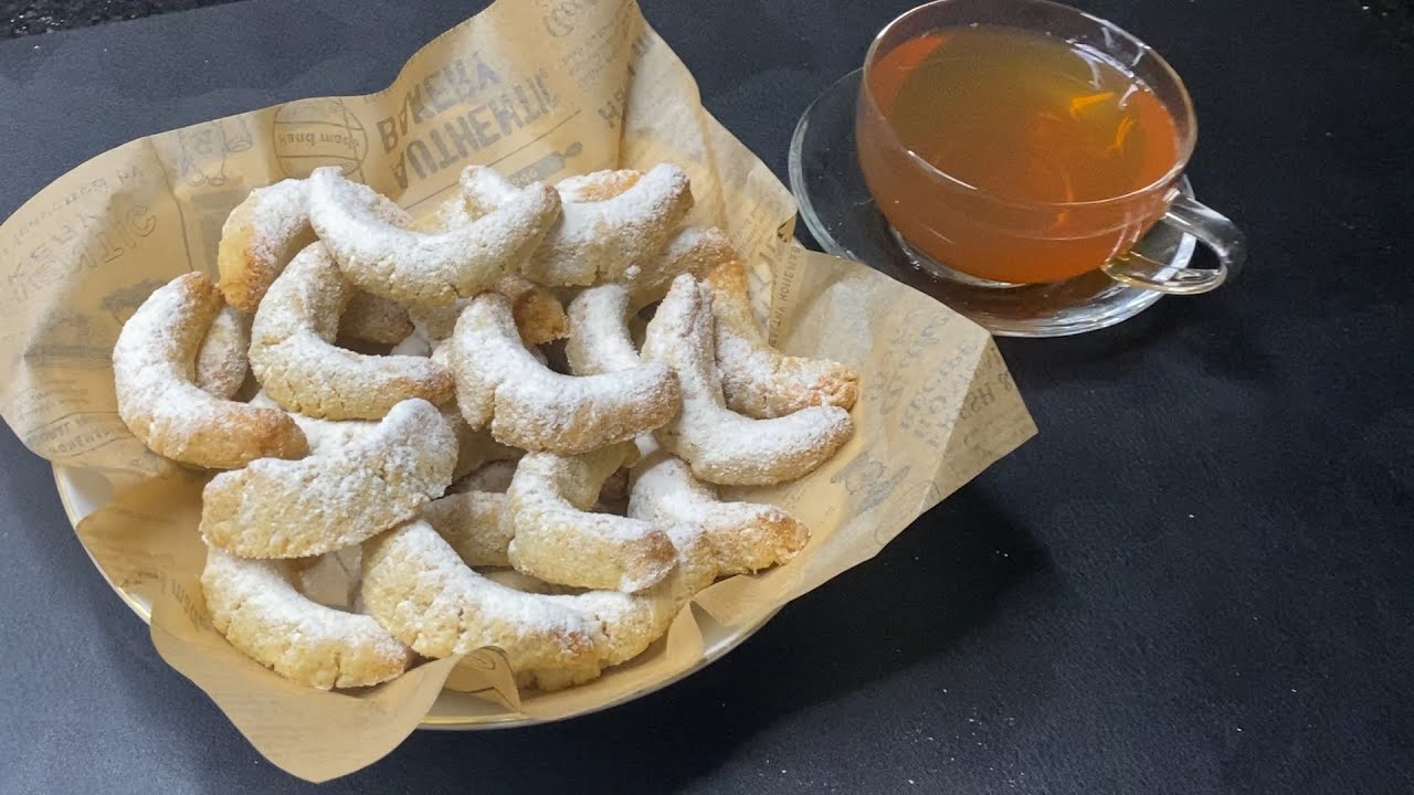 حلوة صحية بدون غلوتين لشرب الشاي سريعة كدوووب فالفم ولذيذة بزاااف👌👌