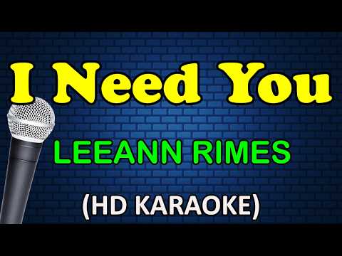 Video thumbnail for I NEED YOU - LeAnn Rimes
