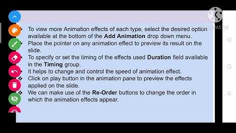 Class 6 Computer Science Chapter 6- Animating Text Object