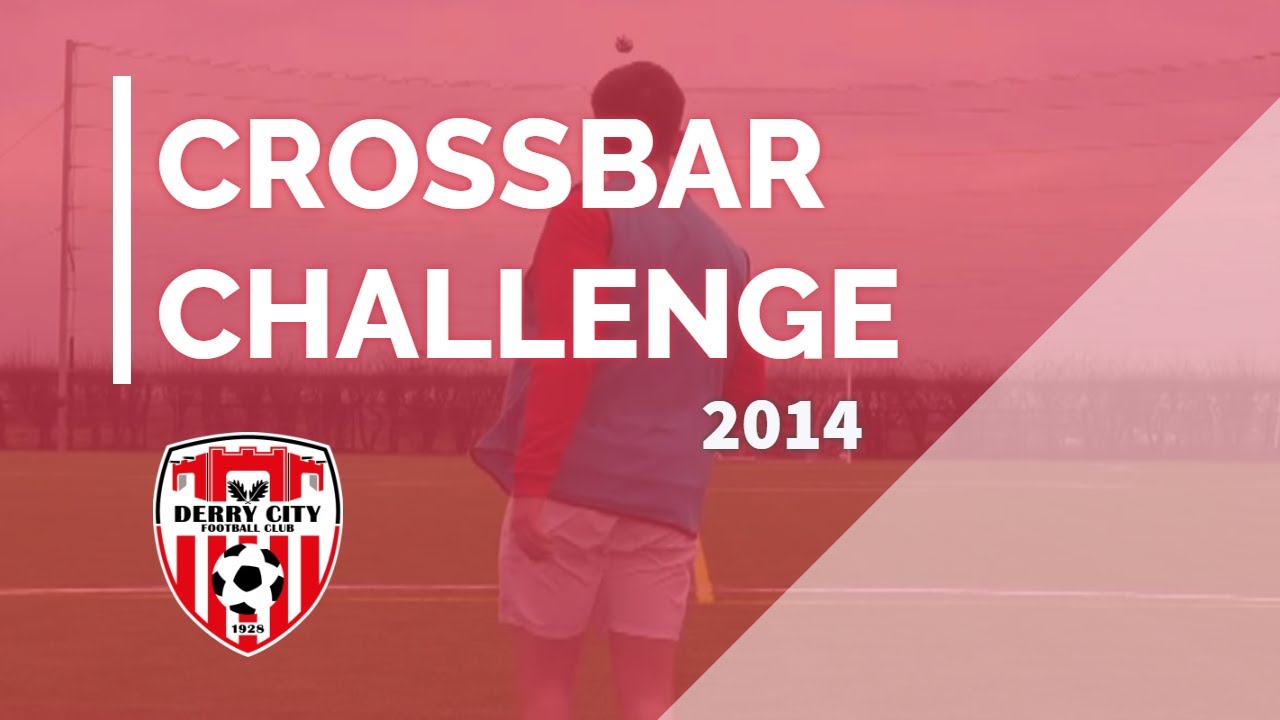 Derry City FC Crossbar Challenge football score