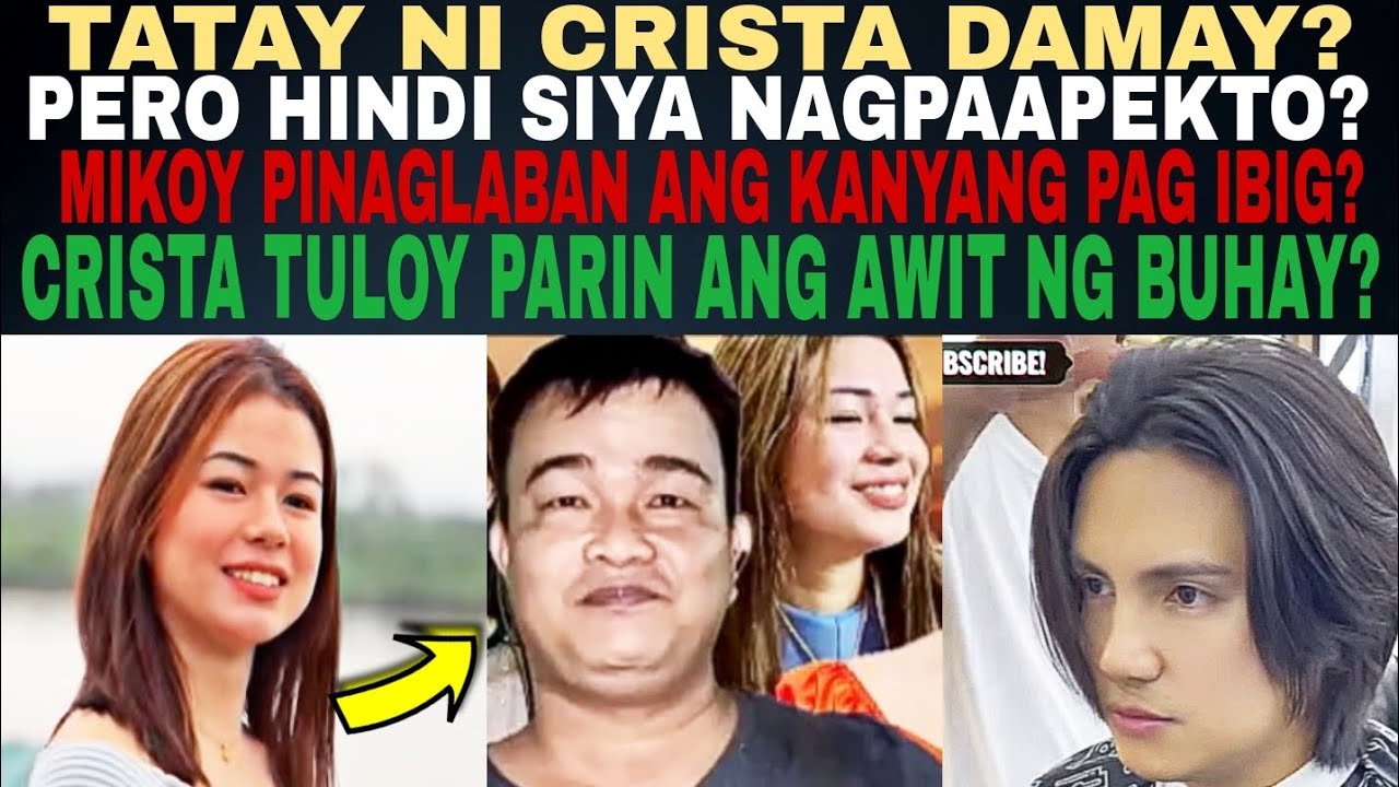 TATAY NI CRISTA DAMAY? PERO HINDI SIYA NAGPAAPEKTO? MIKOY IPAGLABAN ANG PAG IBIG? KALINGAP RAB 