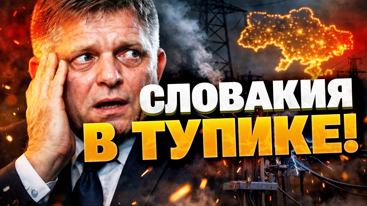 ФИЦО БЕССИЛЕН?! Украина продолжит получать ток из Словакии вопреки желаниям Братиславы!