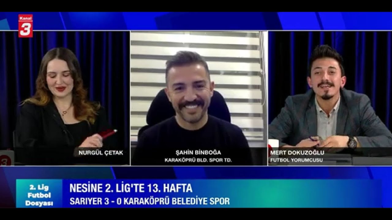 2.Lig | Hasan Kemal Özdemir | Necati Erkmen | Şahin Binboğa  | Mert Dokuzoğlu | Nurgül Çetak