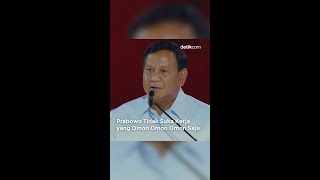 Prabowo dan Omon-omon Saat Debat