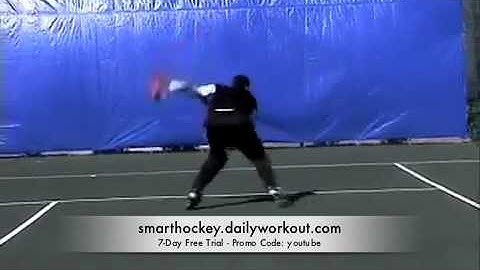 Smarthockey Daily Workout - Gliding Backwards Side to Side Combination.m4v