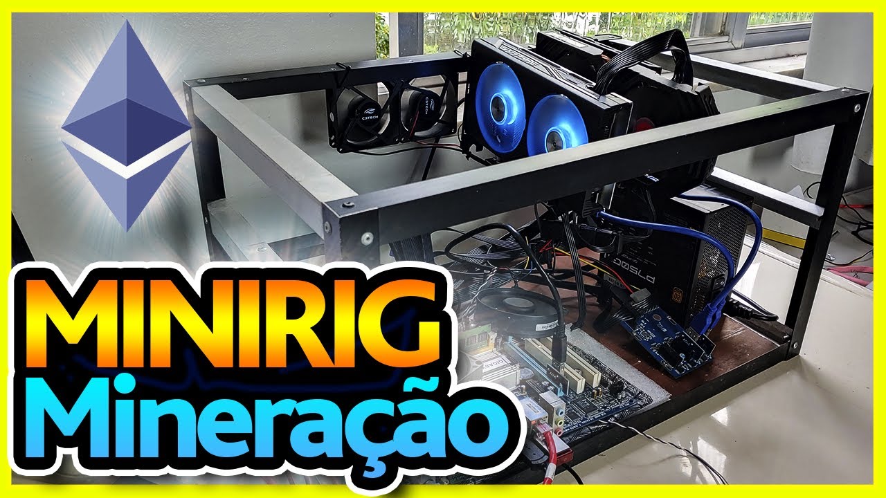 💴 CONSTRUA SUA PRÓPRIA RIG DE MINERAÇÃO - Quartinho de mineração de  criptomoedas - monte sua RIG