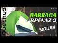 Review | Barraca Arpenaz 2 - Quechua  -  2 modos diferentes de montar