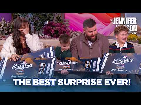 8-Year-Old Baseball Fan Breaks Down in Tears After Surprise of a Lifetime!