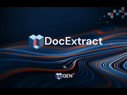 Effortlessly Extract PDF Invoice/Bill Data to your standard Excel format with DocExtract | GEN8 - video from Gen8i