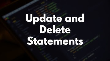SQL Learning Path - Update and Delete Statements