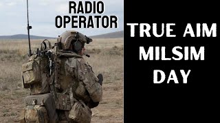 True Aim Milsim Day: Radio Operator.