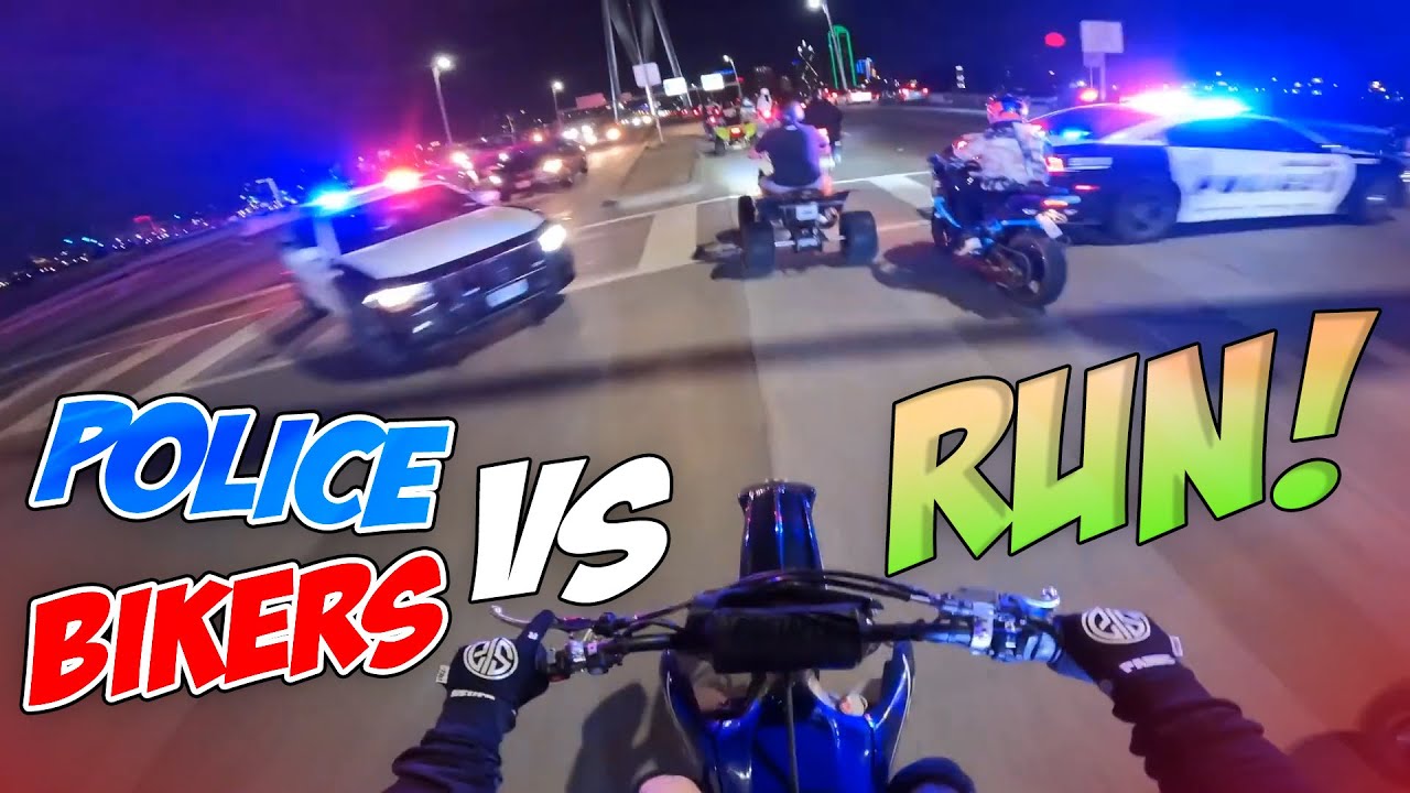 BIKERS VS COPS Motorcycles chased by Police Compilation 2023 YouTube