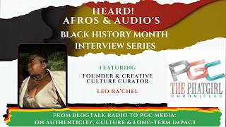 From BlogTalk Radio to PGC Media: Leo Ra’Chel on Authenticity, Culture & Long-Term Impact