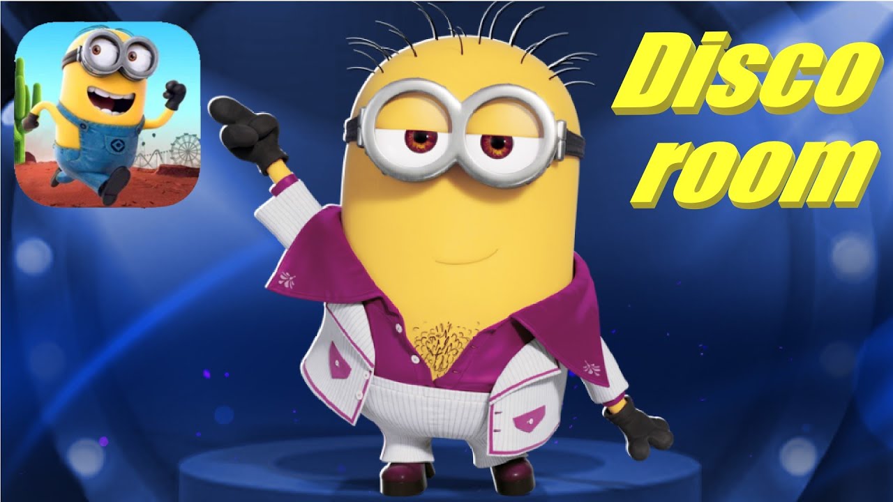 Despicable Me Minion rush Disco room full Soundtrack 