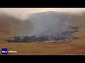 Nátthagi timelapse June 9th 2021, Geldingadalir Volcano, Iceland