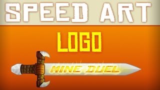 Quick Speed Art- MineDuel Logo