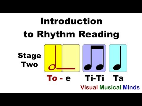 Introduction to Rhythm Reading: Stage Two