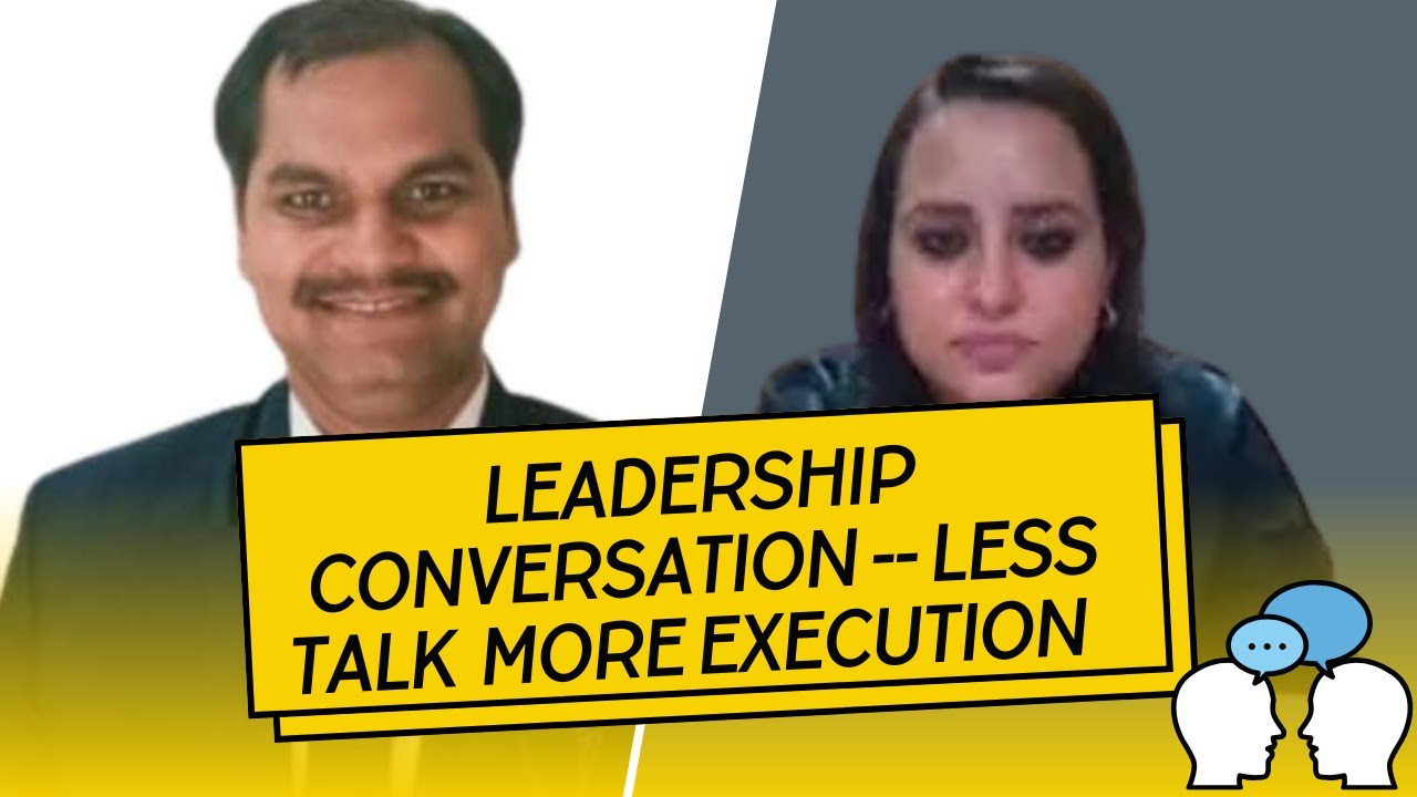 Less Talk More Execution || English Conversation About Leadership ...