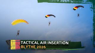 Regiment Training Tactical Air Insertion In Blythe, Usa