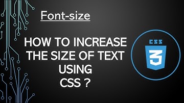 Lecture 20 CSS |font size|Css Tutorials |Urdu|Hindi| How to increase text size in css