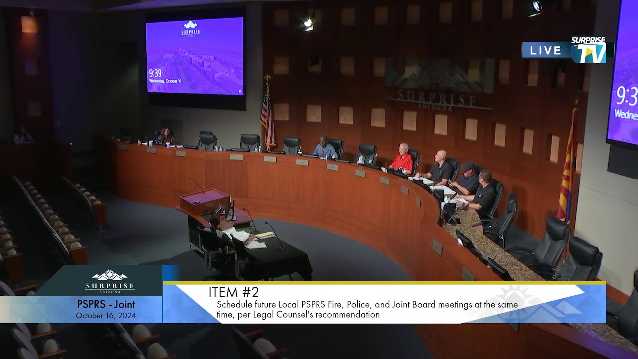 Public Safety Retirement Commission - Joint - 10/16/2024
