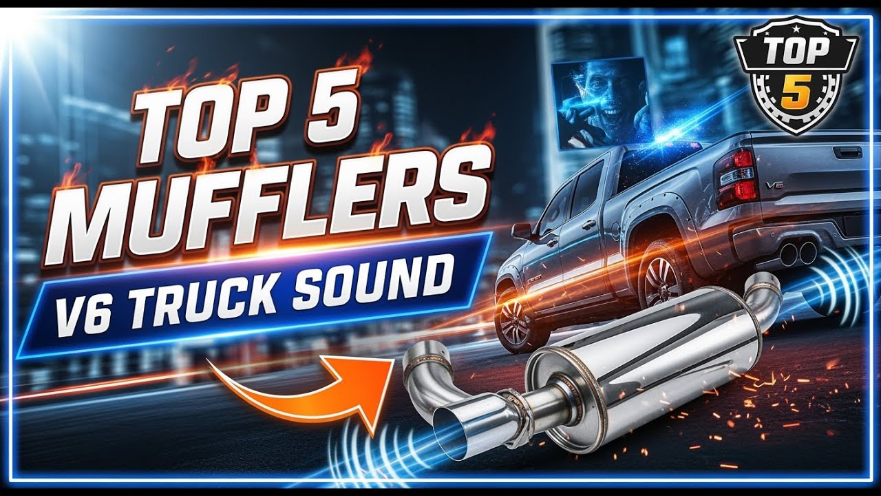 TOP 5 Best Muffler for V6 Truck 2025