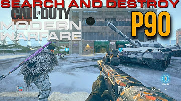 P90 Search and Destroy - Call of Duty Modern Warfare Multiplayer Gameplay No Commentary
