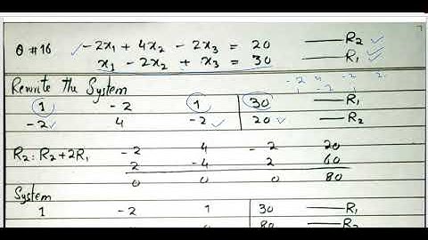 Business Math BB|MBA Ex # 3.3 Q 16-17 Gaussian Elimination Method Frank S Budnick 4th